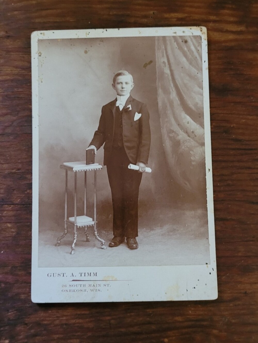 Victorian Young Man Photograph